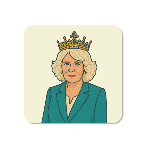 Queen Camilla - Magnet by Ms Doodle