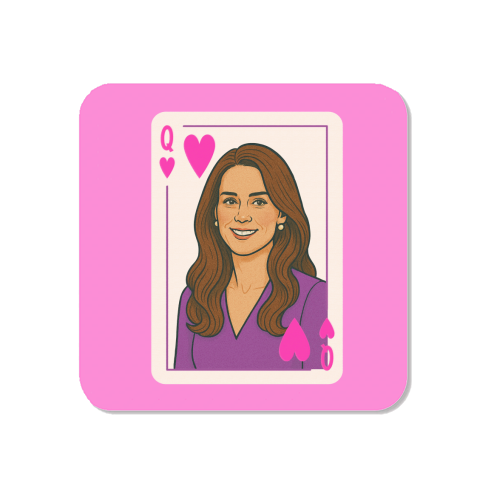 Queen Catherine of Hearts - Magnet by Ms Doodle