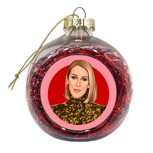 QUEEN CELINE - xmas bauble by DOLLY WOLFE