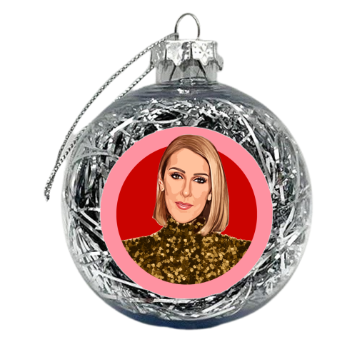 QUEEN CELINE - xmas bauble by DOLLY WOLFE