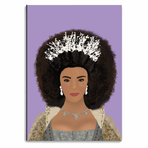 Queen Charlotte - personalised A4, A5, A6 notebook by Rock and Rose Creative
