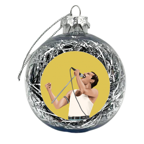 Queen Freddie - xmas bauble by Sarah Wilkinson
