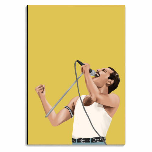 Queen Freddie - personalised A4, A5, A6 notebook by Sarah Wilkinson