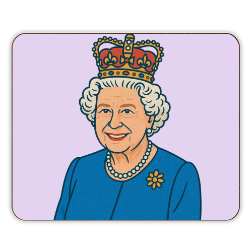 Queen Lizzie - designer placemat by Ms Doodle