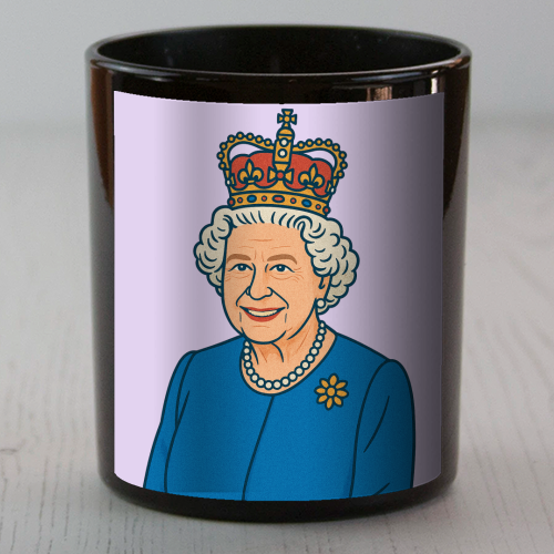 Queen Lizzie - scented candle by Ms Doodle