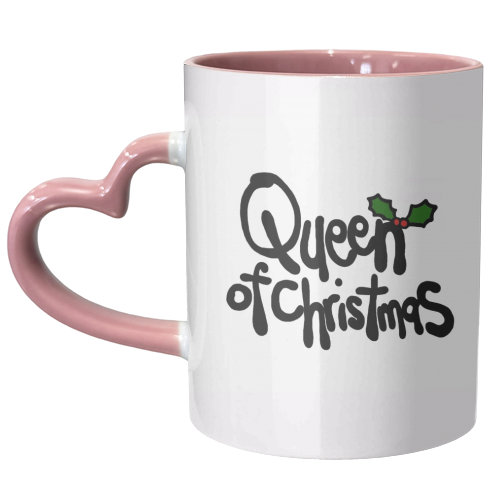Queen of Christmas - unique mug by Emma Donovan