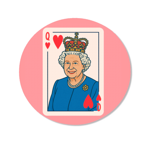 Queen of our Hearts - Magnet by Ms Doodle