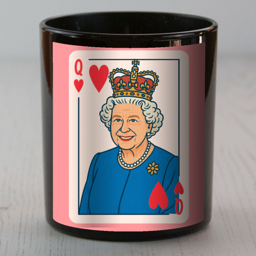Queen of our Hearts - scented candle by Ms Doodle