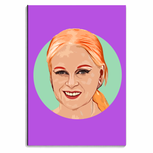 QUEEN VIV - personalised A4, A5, A6 notebook by DOLLY WOLFE