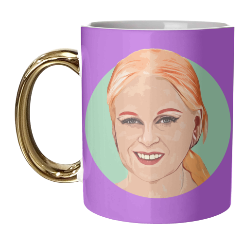 QUEEN VIV - unique mug by DOLLY WOLFE