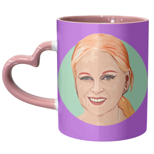 QUEEN VIV - unique mug by DOLLY WOLFE