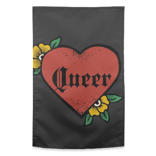 Queer - funny tea towel by The Queer Store