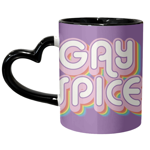 Queer LGBTQIA+ Gay Spice Giftware - unique mug by AbiGoLucky