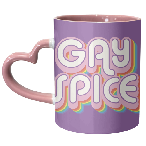 Queer LGBTQIA+ Gay Spice Giftware - unique mug by AbiGoLucky