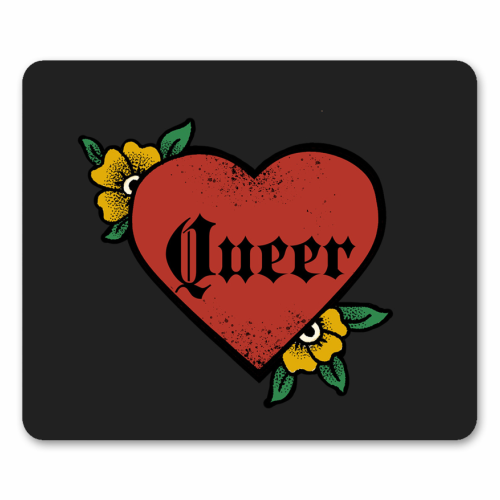 Queer - mouse mat by The Queer Store