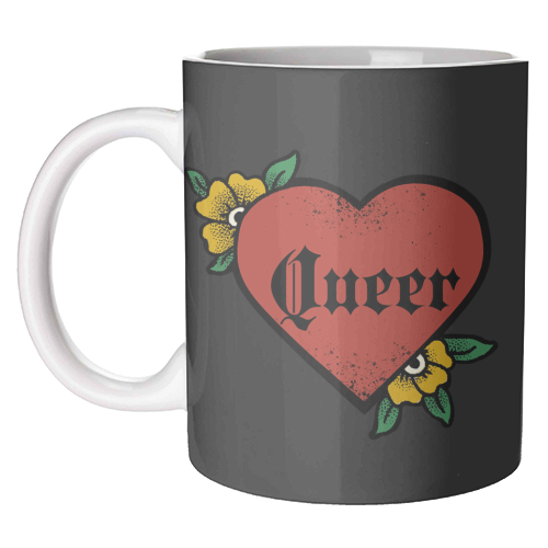 Queer - unique mug by The Queer Store