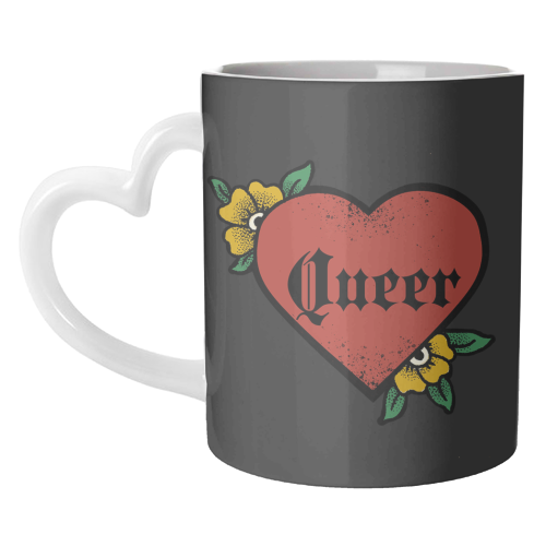 Queer - unique mug by The Queer Store