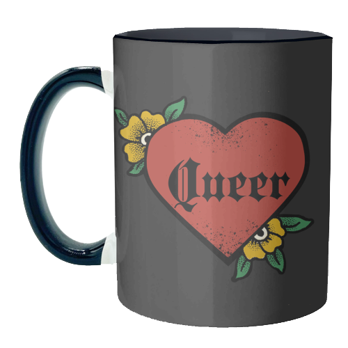 Queer - unique mug by The Queer Store