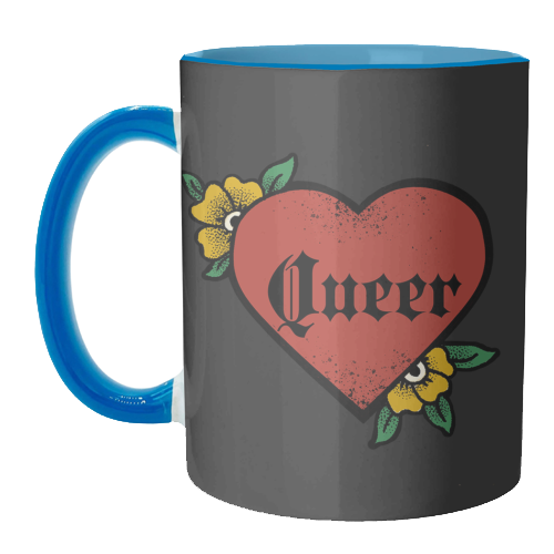 Queer - unique mug by The Queer Store