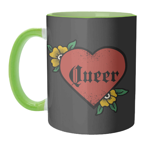 Queer - unique mug by The Queer Store