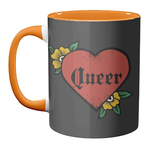Queer - unique mug by The Queer Store