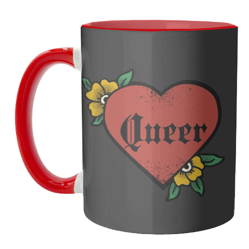 Queer - unique mug by The Queer Store