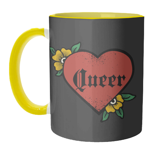 Queer - unique mug by The Queer Store