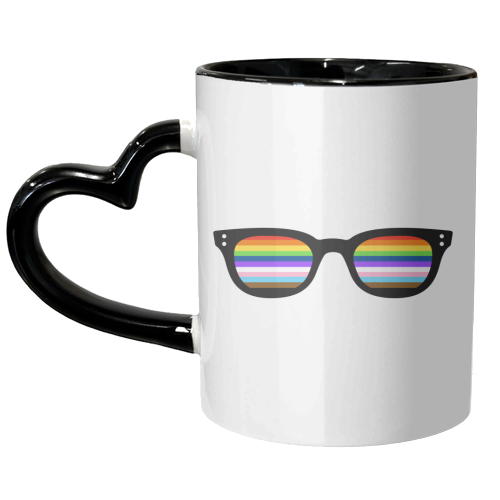Queer Vision - unique mug by Adam Regester