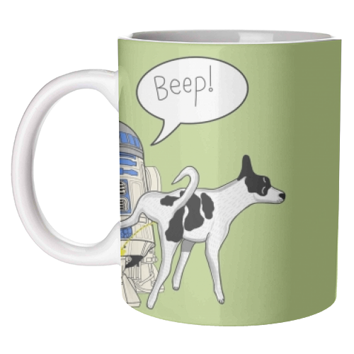 R2D2 - unique mug by ainsley wilson