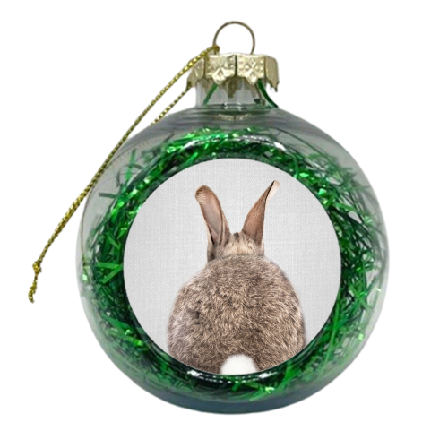 Rabbit Tail - Colorful - xmas bauble by Gal Design