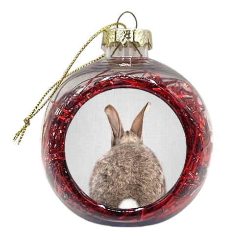 Rabbit Tail - Colorful - xmas bauble by Gal Design