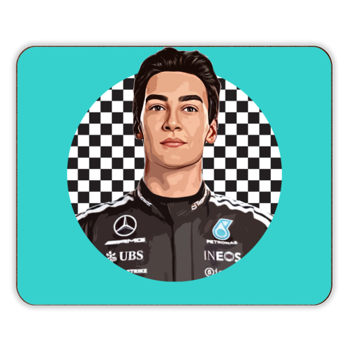 Racing George - designer placemat by DOLLY WOLFE