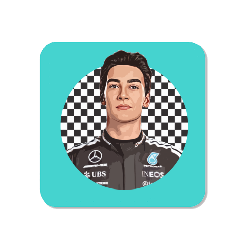 Racing George - Magnet by DOLLY WOLFE