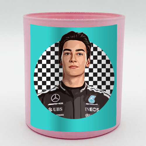 Racing George - scented candle by DOLLY WOLFE