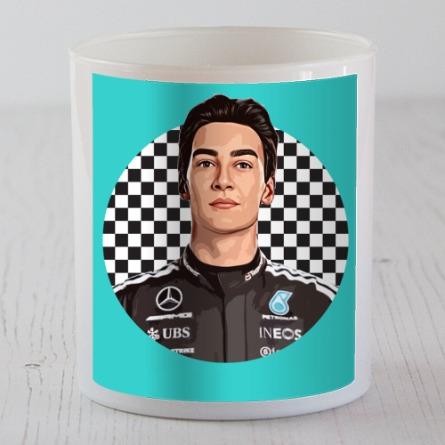 Racing George - scented candle by DOLLY WOLFE
