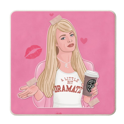 Ragina Mean Girls - personalised beer coaster by Loren Grosvenor