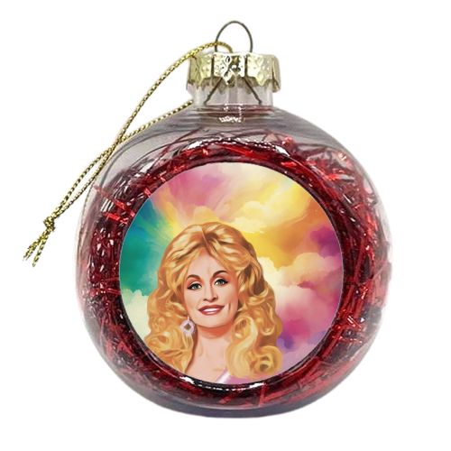 Rainbow Dolly - xmas bauble by Giddy Kipper