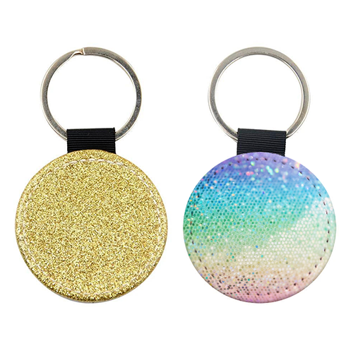 Rainbow Princess Glitter #3 (Faux Glitter - Photography) #shiny #decor #art - keyring by Anita Bella Jantz