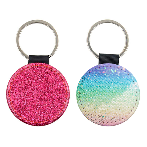 Rainbow Princess Glitter #3 (Faux Glitter - Photography) #shiny #decor #art - keyring by Anita Bella Jantz