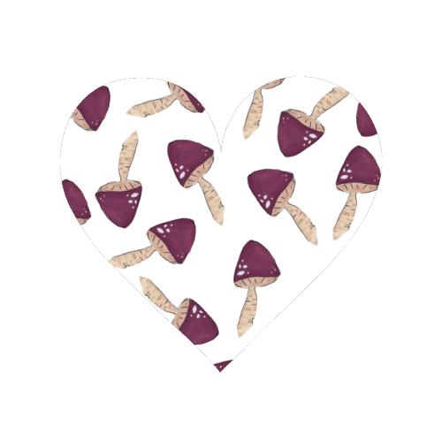 Raining mushrooms - Magnet by Linbylane