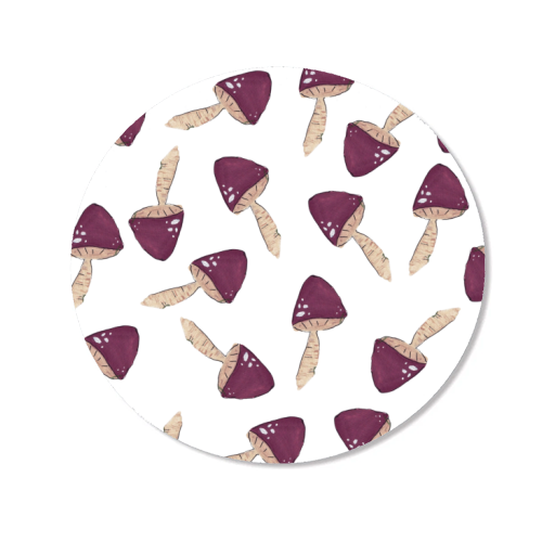 Raining mushrooms - Magnet by Linbylane