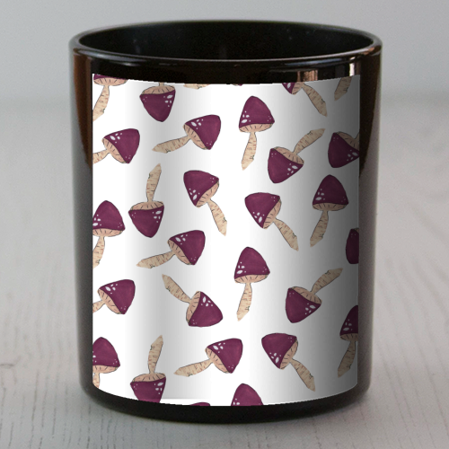 Raining mushrooms - scented candle by Linbylane