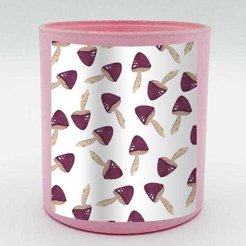 Raining mushrooms - scented candle by Linbylane