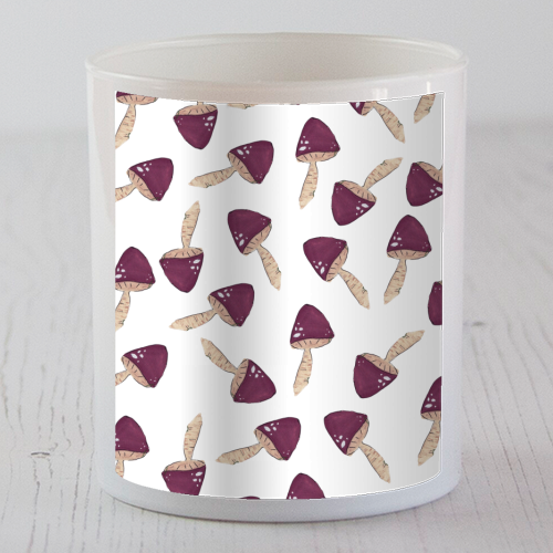 Raining mushrooms - scented candle by Linbylane