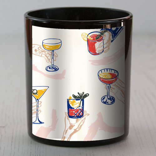 Raise the Glass! - scented candle by EZbie