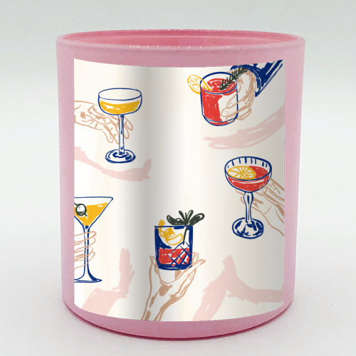 Raise the Glass! - scented candle by EZbie