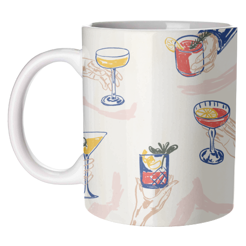 Raise the Glass! - unique mug by EZbie