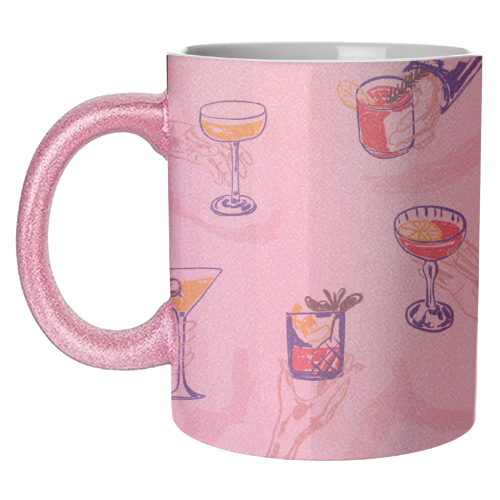 Raise the Glass! - unique mug by EZbie