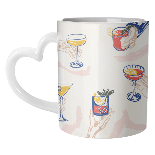 Raise the Glass! - unique mug by EZbie