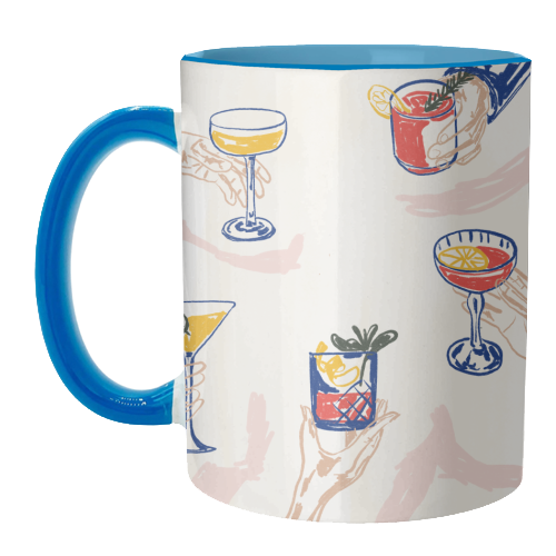 Raise the Glass! - unique mug by EZbie